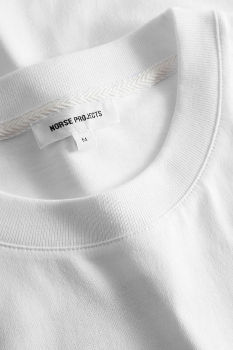 Simon Loose Organic Untitled T-Shirt - White