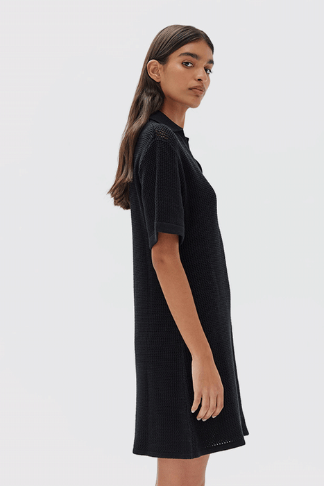 Lydia Knit Dress - Black