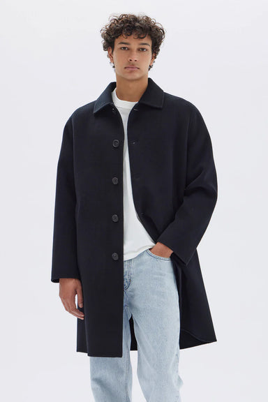 Dalton Wool Coat - Black
