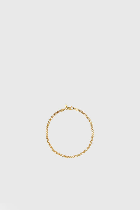Curb Chain Bracelet - Gold Plated