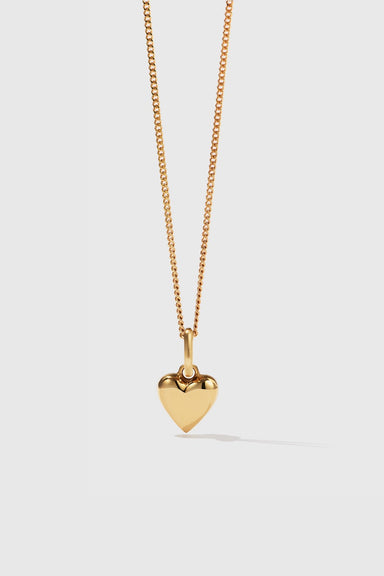 Mini Camille Charm Necklace - Gold Plated