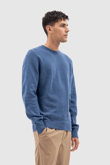 Sigfred Lambswool - Calcite Blue