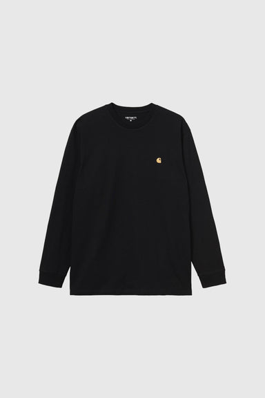 L/S Chase T-Shirt - Black / Gold