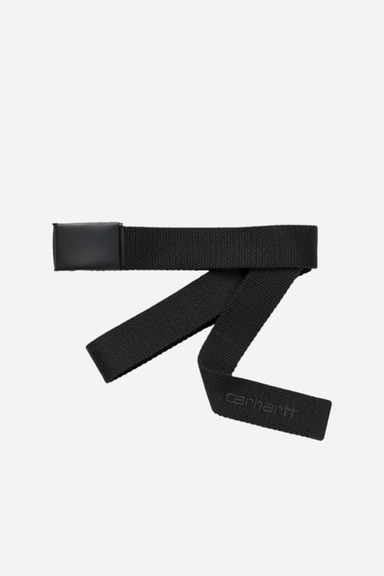 Script Belt Tonal - Black / Black