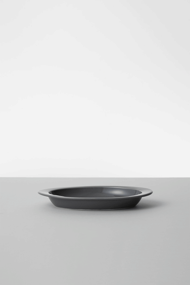 Oval Plate - Gray