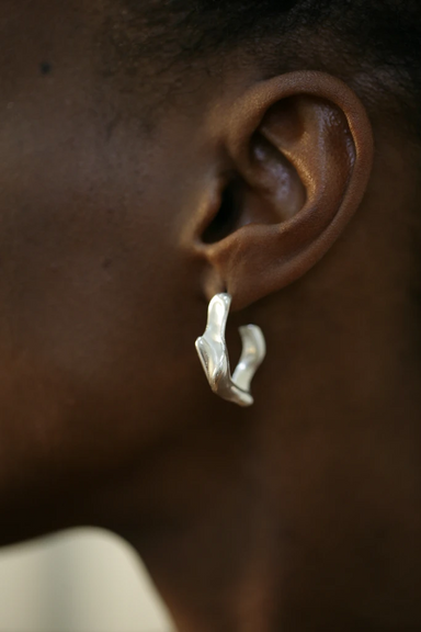 Shell Hoops - Gold Plated