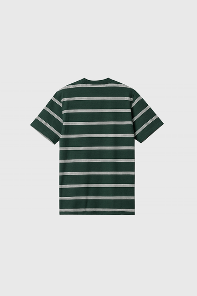 S/S Glover T-Shirt - Glover Stripe / Juniper