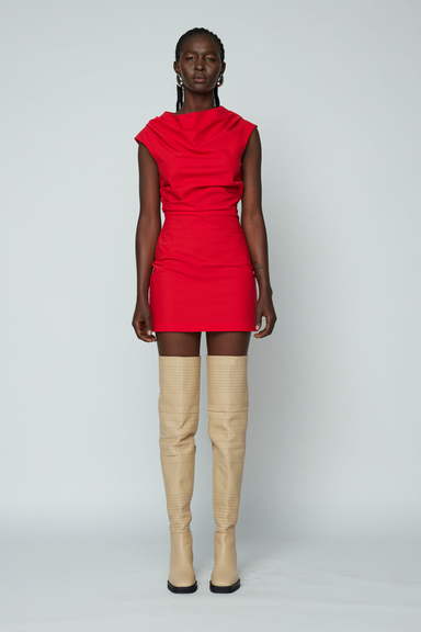 Rina Mini Dress - Red