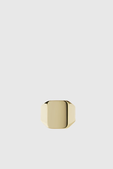 Fairfax Signet Ring - Gold Plated