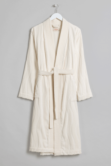 Bath Robe - Ivory