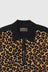 Half Zip Knit Polo Animal - Leopard