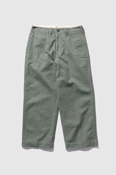 Mil Trousers Herringbone - Sage