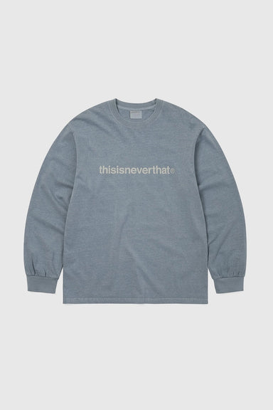 T-Logo L/S Tee - Ash Blue