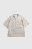 Mols Check SS Camp Shirt - Ecru
