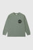 Icon L/S Tee Pigment Dyed - Sage Pigment