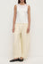 Lola Barrel Pant - Vanilla
