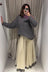 Bayley Skirt - Champagne