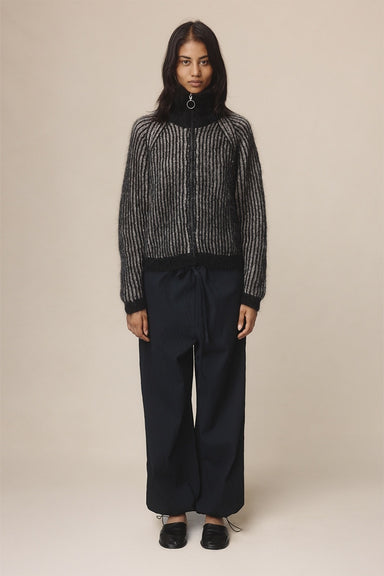 Oscar Cardigan - Black / Latte
