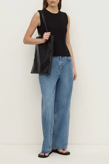 Evelyn Milano Knit Top - Black