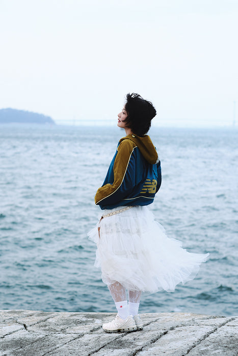 U18901IU - Linen / Punch Yellow