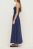 Connie Cotton Shirred Dress - Imperial Blue
