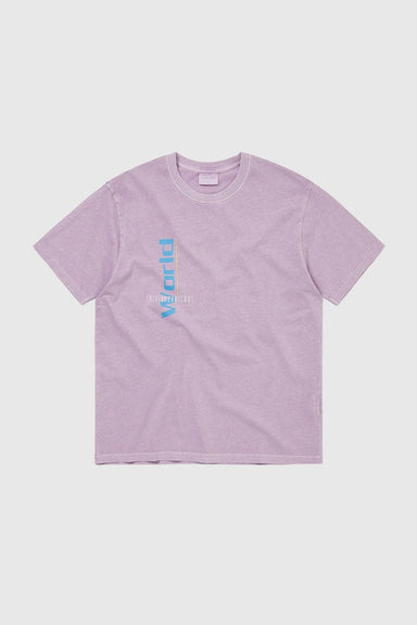 From the World Tee - Plum