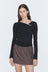 Multi Button Top - Black