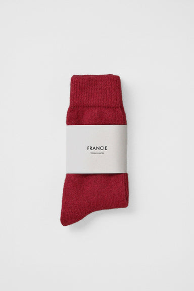 Signature Socks - Crimson