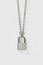 Locked Necklace Medium - Sterling Silver