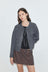 Box Cardigan - Charcoal