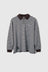 Remie Rugby - Choc/Blue Stripe