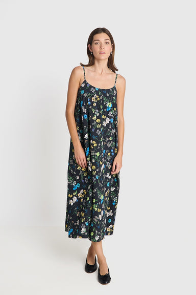 The Rite of Spring Dress - Black Floral