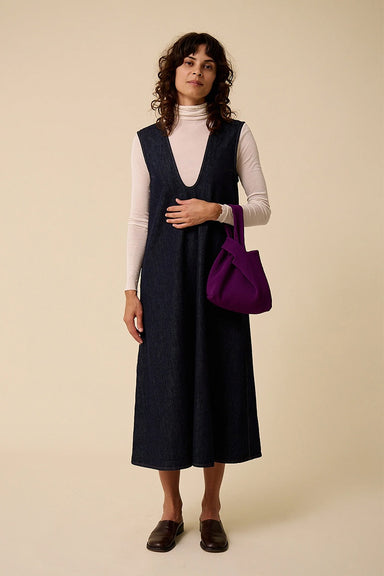 Lyrical Dress - Indigo