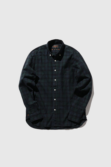 B.D. Indigo Yarn Tartan - Indigo Black Watch