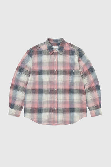 Washed Check Shirt - Pink