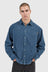 Campus Chunky Cord LS Shirt - Washed Blue