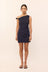 Twist Dress - Navy