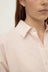 Frankie Cotton Long Sleeve Shirt - Soft Rose