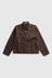 Arresskov Broken Twill Overshirt - Delicioso Brown
