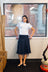Everything Works Out Pleat Skirt - Checks