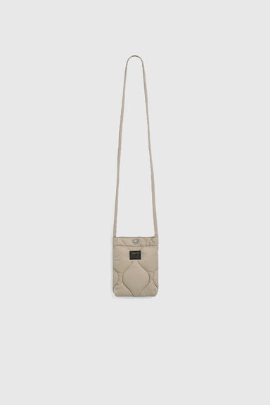 Military Cross Body Down Bag Small - G.Beige