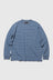 LS Pocket Tee Indigo Stripe - Sax