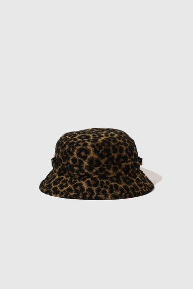 Jungle Hat Leopard Jacquard - Yellow