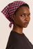Headscarf - Magenta Check