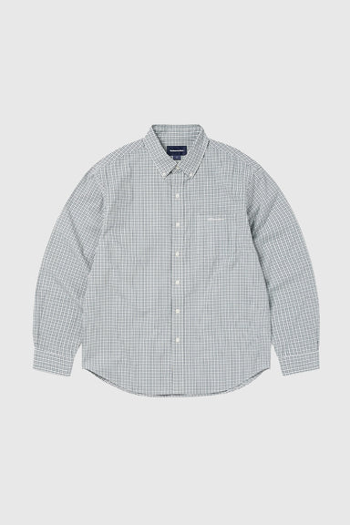 Lightweight Plaid Shirt - Ivory