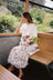 Occasionally Skirt - Cream Floral