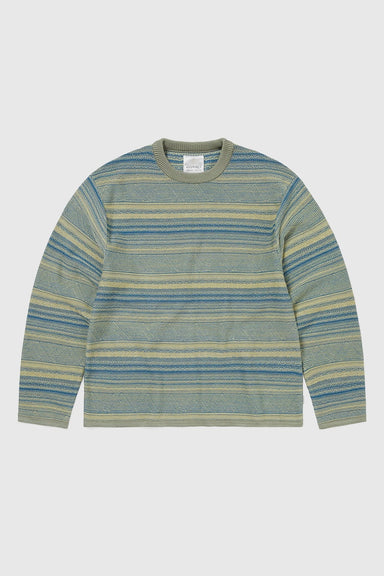 TNT Gramicci Pattern Knit Crew - Yellow