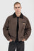 Nailhead Miner Jacket - Dark Brown