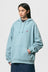 One Point Hooded Sweatshirt - Stone Blue