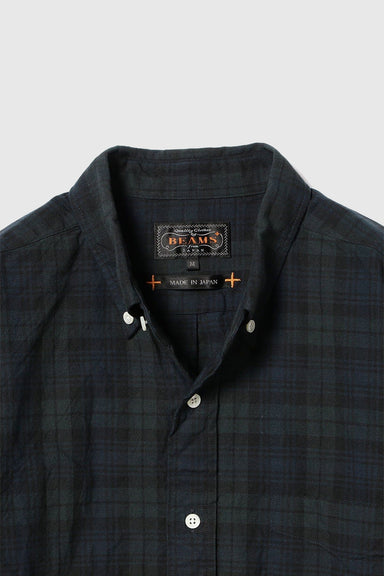 B.D. Indigo Yarn Tartan - Indigo Black Watch
